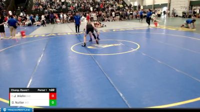 131-142 lbs Champ. Round 1 - Justin Wiehn, Shelton vs Oliver Nutter, Nebraska Titans