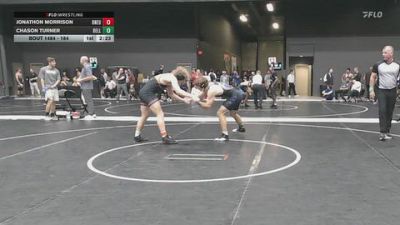 184 lbs Quarterfinal - Jonathon Morrison, Doane University vs Chason Turner, Bellevue
