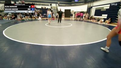 135 lbs Round 2 (6 Team) - Elisa Bernabe, Montana vs Brooke Deeter, Sanderson Wrestling Academy 1