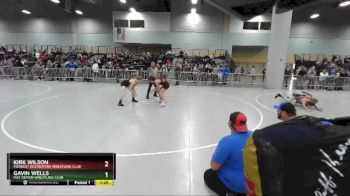 138 lbs Champ. Round 3 - Gavin Wells, Mat Demon Wrestling Club vs Kirk Wilson, Midwest Destroyers Wrestling Club