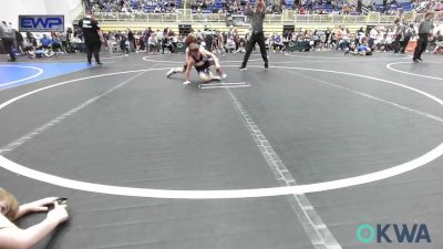 75 lbs Quarterfinal - Kyce Dark, Raw Wrestling Club vs Kaleb Hornberger, Grover Rains Wrestling Club