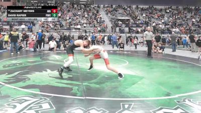 105 lbs Cons. Sub-rd Of 16 - Zachary Meyers, Ascend Wrestling Academy vs David Rapier, Priest River Wrestling Club