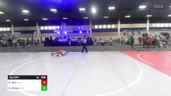 78 lbs Round Of 16 - Patton Hall, Corona Boyz vs Kepler Wicks, Fm Wc