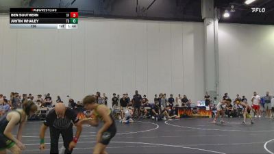 126 lbs Round 1 (4 Team) - Ben Southern, The Factory vs Justin Whaley, Team Snapdown