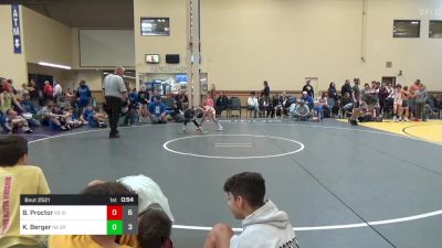 60 lbs Rr Rnd 3 - Blake Proctor, Silo WC K-8 vs Kellin Berger, Third Monkey K-8