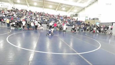 90 lbs Quarterfinal - Caleb Heyder, Sanderson Wrestling Academy vs Tanner Roberts, Ridgeline Riverhawks