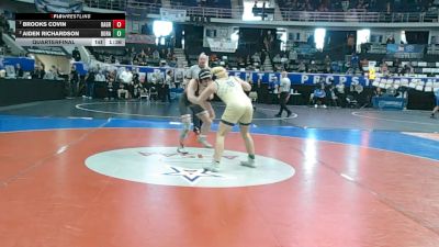 1A-4A 190 Quarterfinal - Brooks Covin, Oak Grove vs Aiden Richardson, Dora