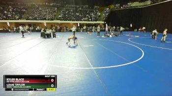 53 lbs Semifinal - Louis Taylor, Sebolt Wrestling Academy vs Kyler Black, Big Game Wrestling Club