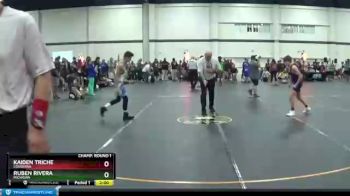 105 lbs Champ. Round 1 - Kaiden Triche, Louisiana vs Ruben Rivera, Michigan