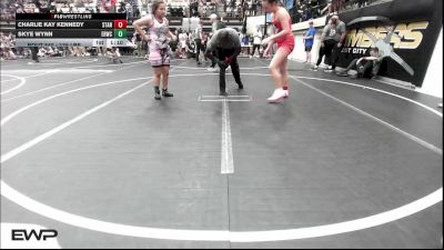 135 lbs Semifinal - Charlie Kay Kennedy, Standfast OKC vs Skye Wynn, El Reno Wrestling Club