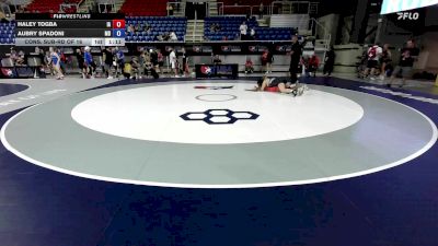 145 lbs Cons. Sub-rd Of 16 - Haley Togba, IA vs Aubry Spadoni, MD