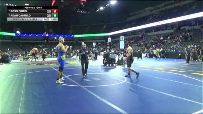 215 lbs Round Of 16 - Ross Cinfel, Clovis North (CS) vs Adan Castillo, Clovis (CS)