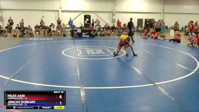 92 lbs 2nd Wrestleback (16 Team) - Miles Aase, Minnesota Red vs Jericho Burkart, Oklahoma Red