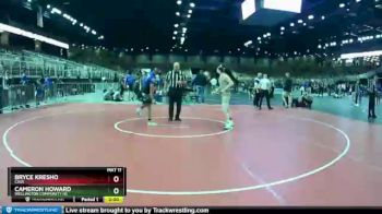 138 lbs Champ. Round 2 - Cameron Howard, Wellington Community Hs vs Bryce Kresho, Cass