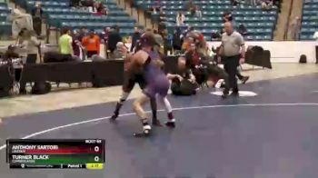 157 lbs Champ. Round 1 - Anthony Sartori, Lincoln vs Turner Black, Cumberlands