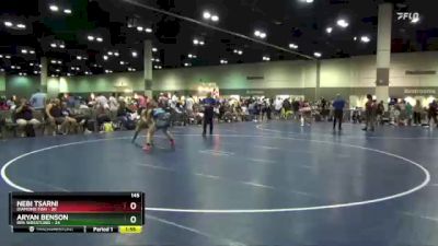 145 lbs Placement Matches (16 Team) - Nebi Tsarni, Diamond Fish vs Aryan Benson, RPA Wrestling