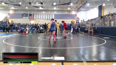 185 lbs Quarterfinal - Kaleeanna Moore, South Pontotoc vs Landry Robert, Ocean Springs