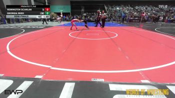 78 lbs Semifinal - Remington Scanlan, Team Aggression vs Georgia Reed, Legacy Elite Wrestling Club