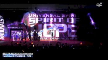 Maryland Twisters - Fire [2026 L6 U18 Co-ed NT Day 1] 2026 Spirit of Hope Grand Nationals