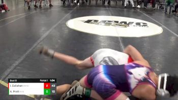 129 lbs Semis & 1st Wrestleback (8 Team) - Isaiah Callahan, Beast Mode vs Amrin Pratt, Death Squad Wrest (IN)