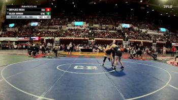 G - 155 lbs Champ. Round 1 - Brylee Rees, Frenchtown Girls vs Eliza Brien, Great Falls / Msdb Girls