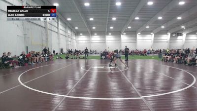 125 lbs Melissa Gallo, Florida vs Jade Adkins, Ohio Red