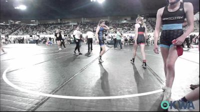 98 lbs Final - Emy Rice, Prodigy NDT vs Julianna Poff, Harrah Little League Wrestling