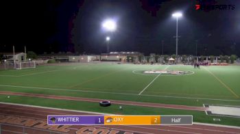 Replay: Whittier vs Occidental | Sep 21 @ 7 PM