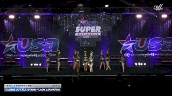 Claws Out All Stars - Lady Leopards [2026 L1 Senior - D2 Day 3] 2026 USA All Star Super Nationals