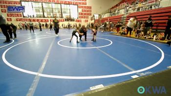 37-40 lbs Quarterfinal - Slade Summers, Standfast OKC vs Finlee Bowman, Team Tulsa Wrestling Club