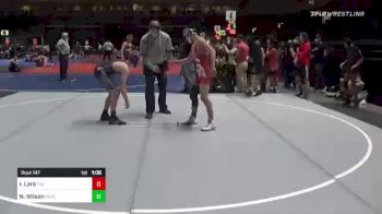 102 lbs Consi Of 8 #2 - Isaiah Lara, The Rebel WC vs Nolan Wilson, Grindhouse