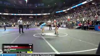 Quarterfinal - Callie Arniold, Pierce Girls vs Tiearra Pollard, Norfolk Girls