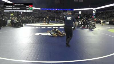 135 lbs Round Of 32 - Tuongvi Le, Milpitas (CC) vs Karianna Delgado, Inderkum (SJ)