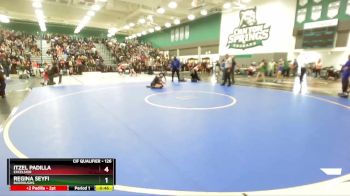 126 lbs Champ. Round 1 - Regina Seyfi, Burroughs vs Itzel Padilla, Excelsior