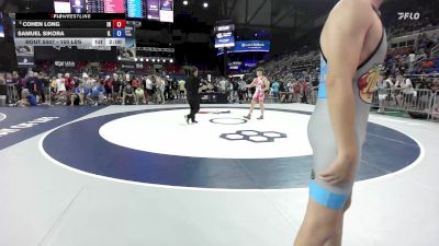 150 lbs Champ. Rd Of 128 - Cohen Long, IN vs Samuel Sikora, IL