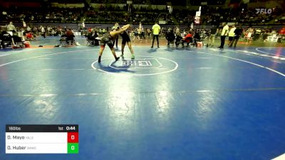 160 lbs Round Of 32 - Dante Mayo, Yale Street vs Oliver Huber, Immortals