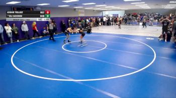 150 lbs Champ. Round 2 - Eli Goodin, Blackman vs Josue Tellez, West Creek