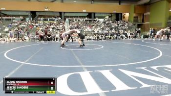 190 lbs Semifinals (8 Team) - Jescee Sanders, SALINA vs Jason Osgood, BLACKWELL