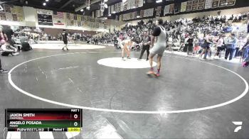 215 lbs Semifinal - Angelo Posada, Poway vs Jaxon Smith, Chaparral