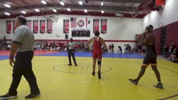 184 lbs Champ. Round 1 - Brian Mills, Lassen vs Kody Whited, Utah Tech University