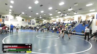 175 lbs 3rd Place Match - Julian Fukuchi, Cerritos vs Jeremyah Quiroz, Downey