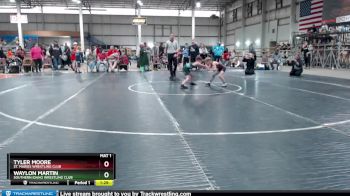 54 lbs 3rd Place Match - Waylon Martin, Southern Idaho Wrestling Club vs Tyler Moore, St. Maries Wrestling Club