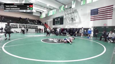 138 lbs Quarterfinal - Raul Santana, Fontana vs Arno Vardanyan, Birmingham