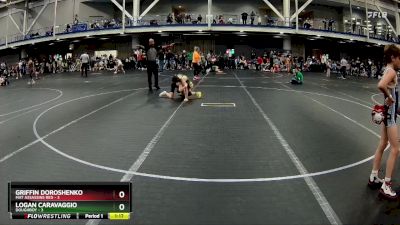 76 lbs Round 2 (6 Team) - Logan Caravaggio, Doughboy vs Griffin Doroshenko, Mat Assassins Red