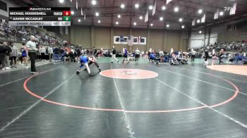 120 lbs Champ. Round 2 - Xavier Mccauley, Rogers vs Michael Houdeshell, Francis Howell North