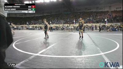 80 lbs Quarterfinal - Bladimir Trevino, Madill Takedown vs Rylan Henry, Brushy Wrestling Club