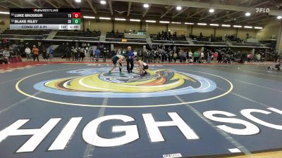 144 lbs Consi Of 8 #1 - Luke Brodeur, Toll Gate vs Blake Riley, South Kingstown