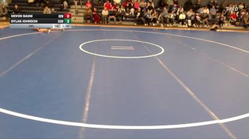 285 lbs Round 3 (16 Team) - Dylan Johnson, Kearney vs Devon Baum, Broken Bow