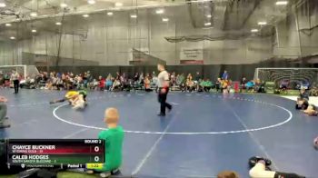 130 lbs Round 2 (4 Team) - Caleb Hodges, South Dakota Blizzard vs Chayce Buckner, Wyoming Gold
