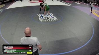 Quarterfinal - Logan Dodson, North Platte St. Pat`s vs Colby Noel, Southern Valley